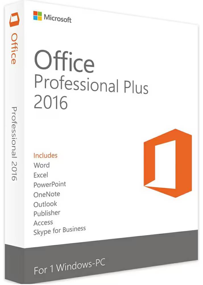 Microsoft Office 2016 Professional Plus (PC)