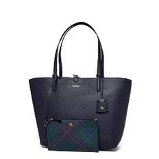 Faux-Leather Reversible Tote Bag