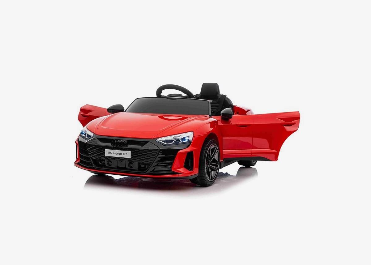 Elbil Barn Audi E-Tron GT - Röd