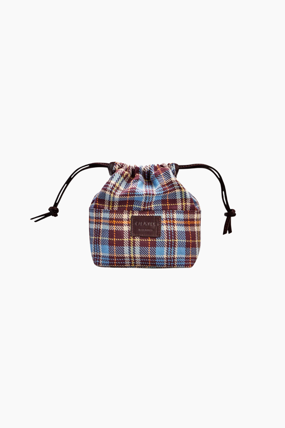 Misu Mini Innerbag - Pille Tartan Gold - Cala Jade