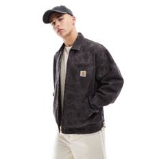 Carhartt WIP - Duck Detroit - Jakke med brunt camouflage-print