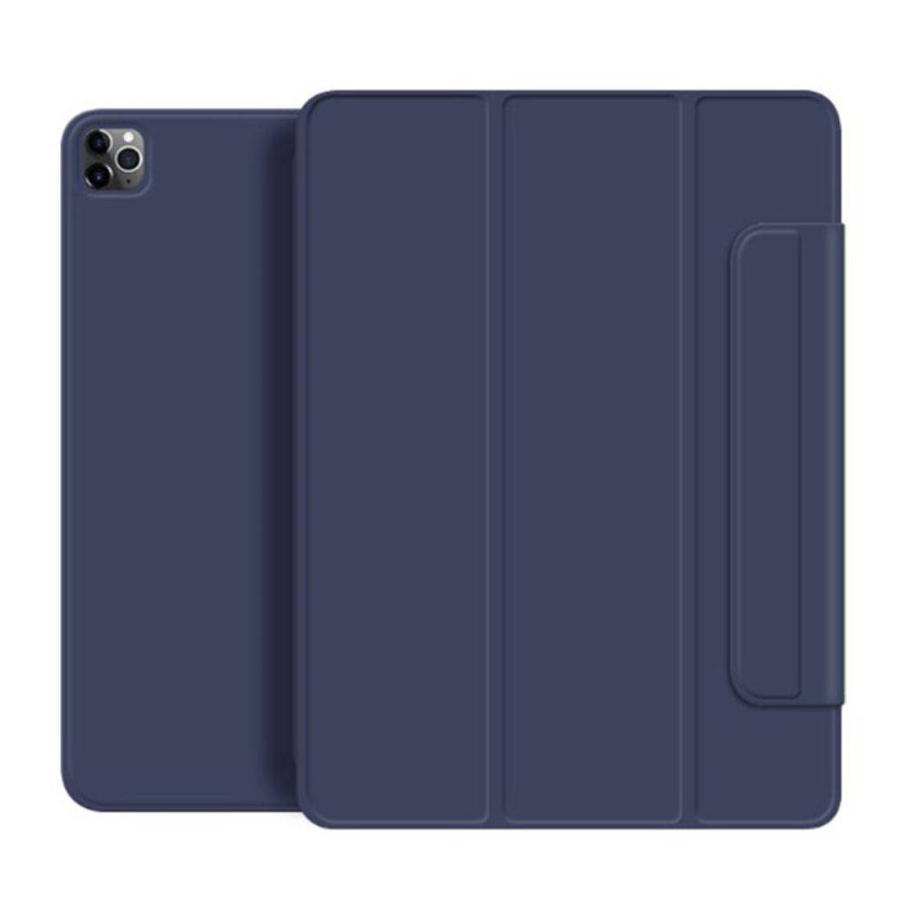 iPad Air 13" / Pro 12.9" Tri-fold flip cover med magnetisk lukning - Blå