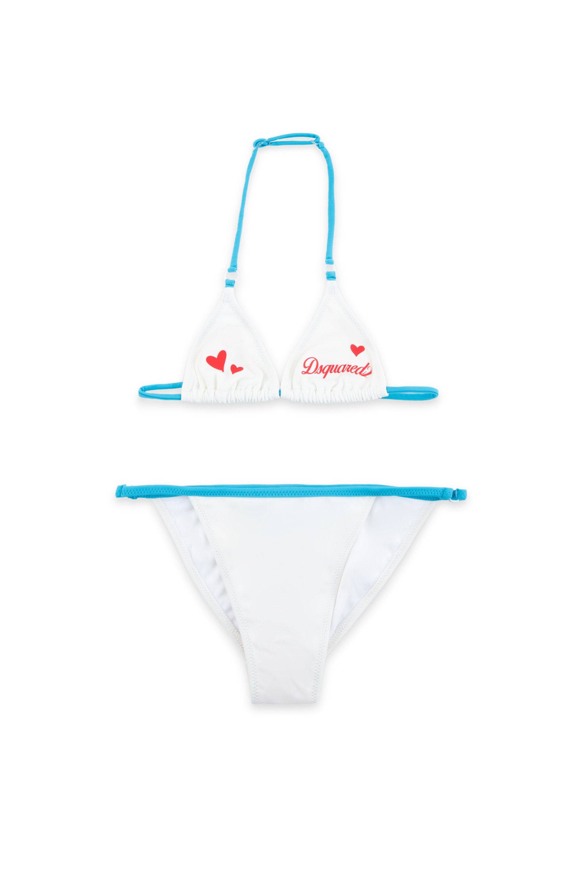 Dsquared2 for Kids - Bikini con logo - Bianco