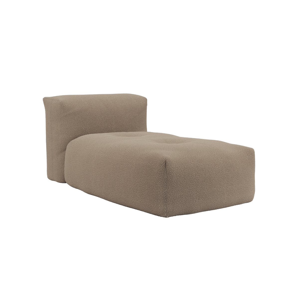 Soft Sofa Indoor - Lounger Teddy Brown.