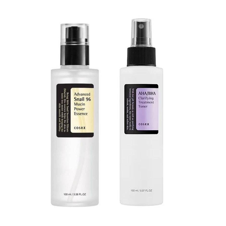 COSRX Essence & Toner Set Mucin Power 100 ml + Treatment Toner 150 ml - 250 ml