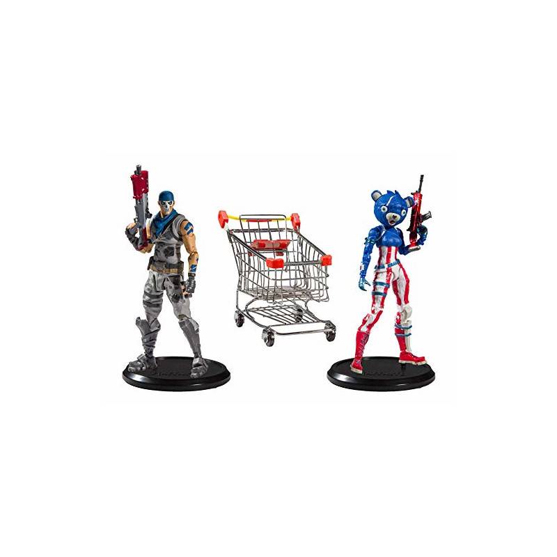 Fortnite 10591-9 Actionfiguren Shopping Cart Pack War Paint &...