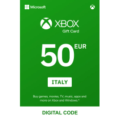 Xbox €50 EUR Gift Card (IT) - Digital Code