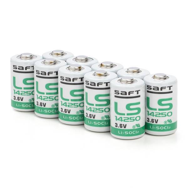 Saft LS14250 | 3,6V 1,2Ah | AA 1/2 SB-AA02 batteri 10st