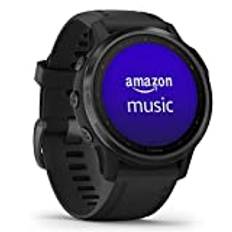 Garmin fenix 6S PRO kompakt GPS-multisport-smartklocka med pulsmätning på handleden. Lång batteritid. Vattentät (renoverad)