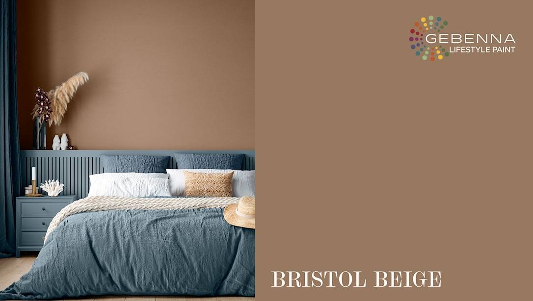 Gebenna Väggfärg: Bristol Beige 2,7 liter