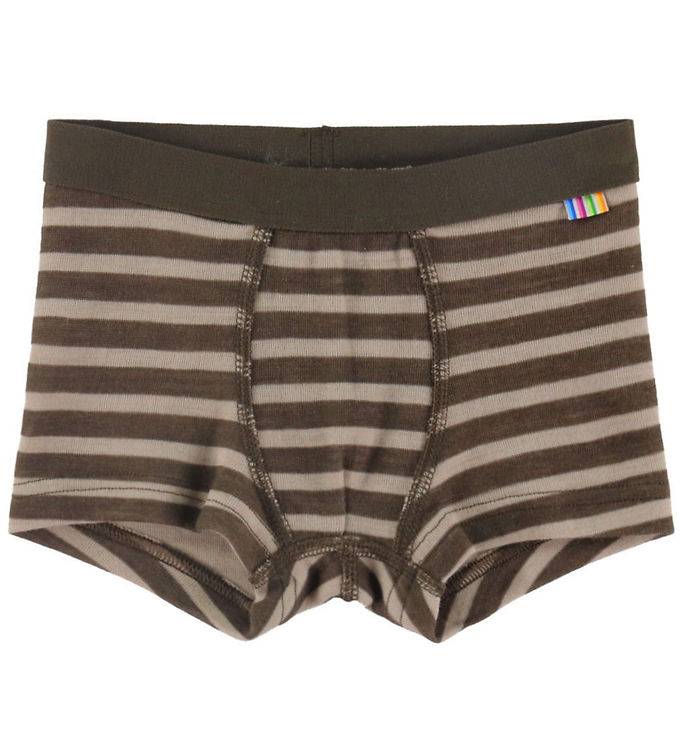 Joha Boxershorts - Ull - Mörkbrun - Joha - 110 - Boxershorts
