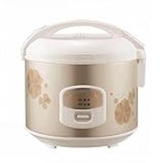 One Touch Rice Cooker, Home Multi-Function Nonstick Pot Rice Cooker ， 3L upp till 2-6 personer, 12-timmars håll varma, enkla att använda och rengöra rispokare
