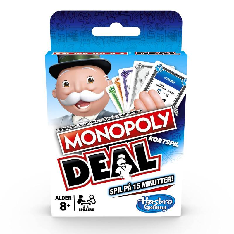 Monopoly 1118E3113108 Deal Danish Dansk