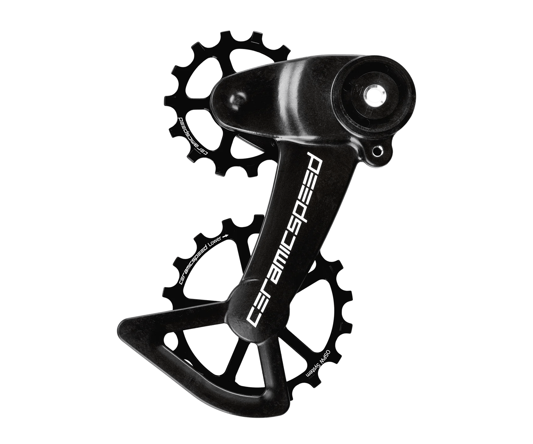 Ceramic Speed Oversize Pulley Wheel X - Beltrami TSA / Sram Eagle AXS 12sp. / Black
