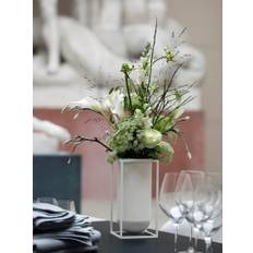 Audo Copenhagen Kubus Lolo vase (hvid metal)