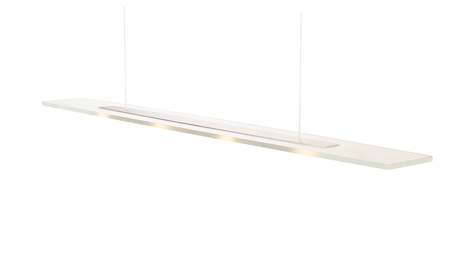 Nera 78 / 110 / 180 pendel Gio Gestaltung - 180 cm / Klart glas / Fast højde (leveres med 2 meter kabler)