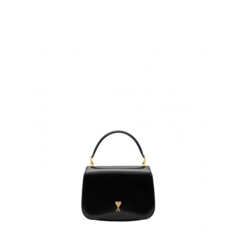 Ami Paris Rivet de Coeur Bag - Tasker - Dame - Sort - ONE SIZE - Uld