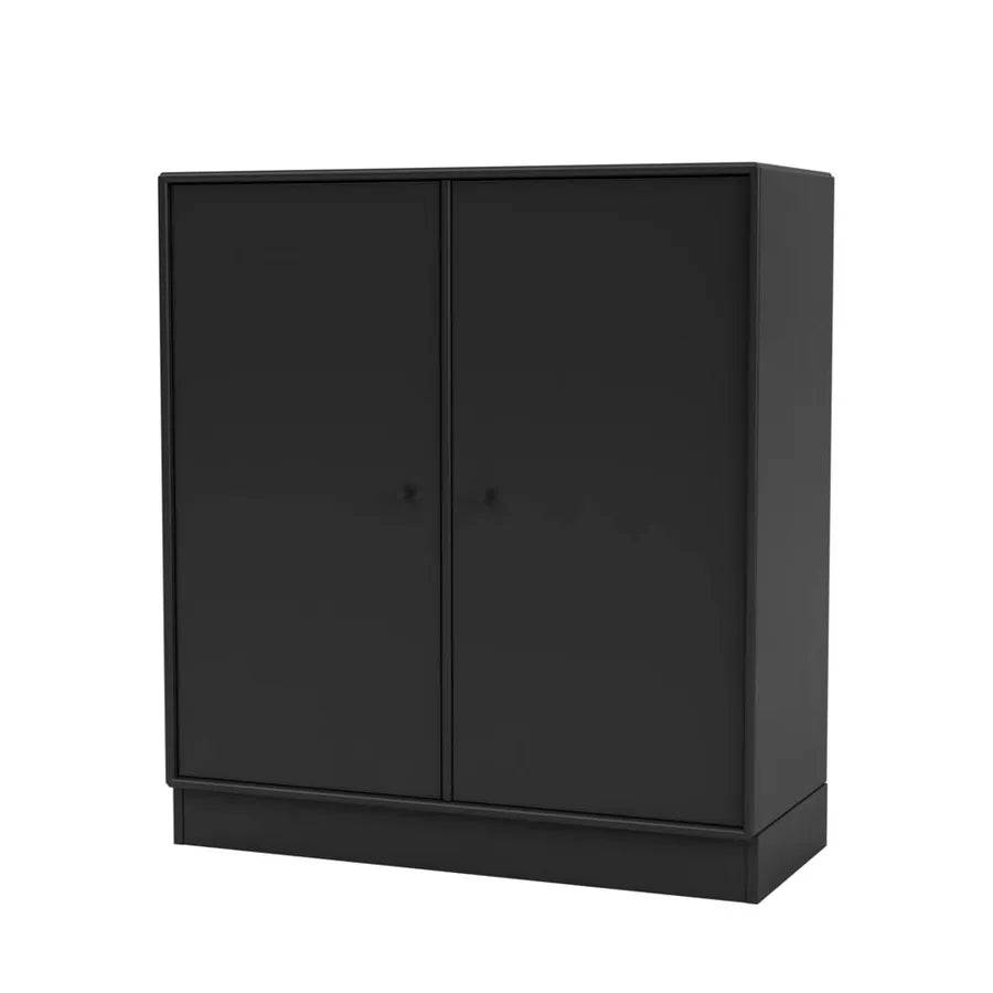 1118 modul inkl. sokkel fra Montana Black / Dybde 38 cm / Sokkel 7 cm - Jacobsen Plus