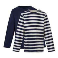 Minymo Tröja - 2-pack - Marshmallow - Minymo - 12 år (152) - Tröja