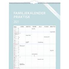 Väggkalender Burde 1759 Familjekalender Praktisk 2025