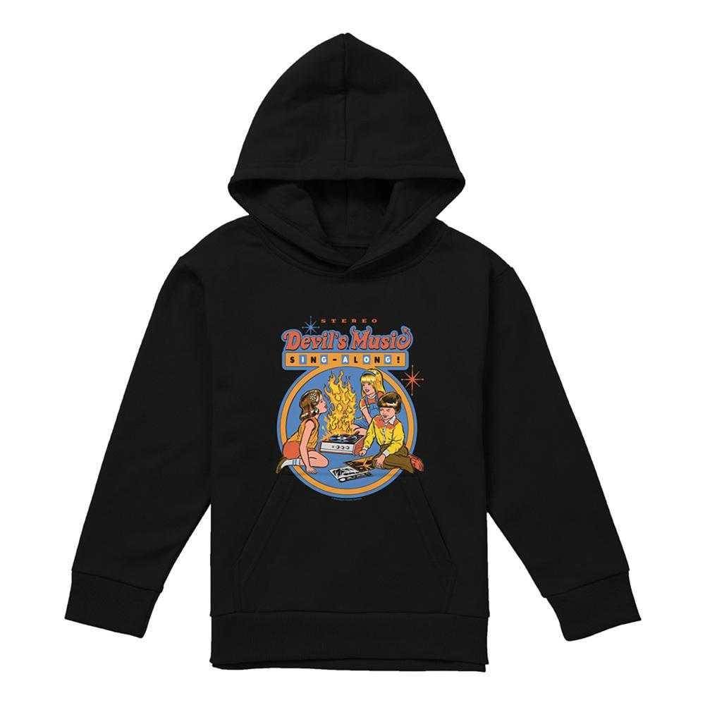Steven Rhodes Childrens/Kids Devils Music Singalong Hoodie 9-11 Years