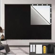TEMU 1pc 100% Blackout Blind Curtain, Travel Blackout Window Shades, Portable Blackout Window Cover For Bedroom, Dorm Room, No Drill, & For Rv , Rv Parts
