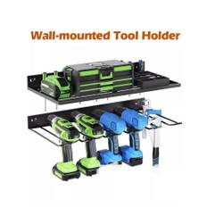Hand Power Tool Organizer Rack Wall Mounted Floating Tool cabinet Electric Drill Holder Heavy Duty