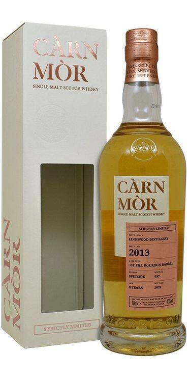 Càrn Mòr - Linkwood 2013 8 years old Speyside Single Malt Whisky.