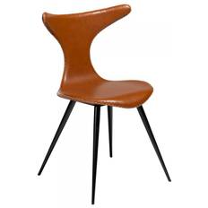 Dan-Form - Dolphin Stol Ljusbrunt Vintagekonstläder - Black