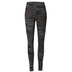 Liberte Leggings - Alma Fleece - Dusty Camo Dark Brown