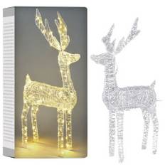 Ren med 120 LED-lampor - Perfekt för juldekoration inne och ute
