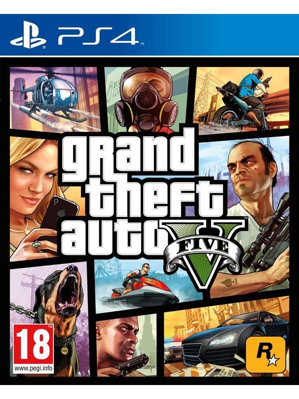 Grand Theft Auto V (Premium Edition) - Sony PlayStation 4 - Action