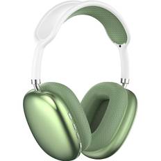 HERTZ H9 PRO MAX Kompatibel med AIRPODS MAX Hovedbøjle med Skumbeskytter Størrelse Justerbar Over-Ear Bluetooth-hovedtelefoner grön