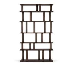 Ethnicraft - Block Rack - Varnished Mahogany - Espresso Matte - Hyllor & Hyllsystem - Alain Van Havre - Träfärgad - Trä