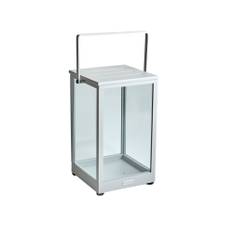 Brafab Belfort stearinlys lanterne Light grey 27 x 43 cm