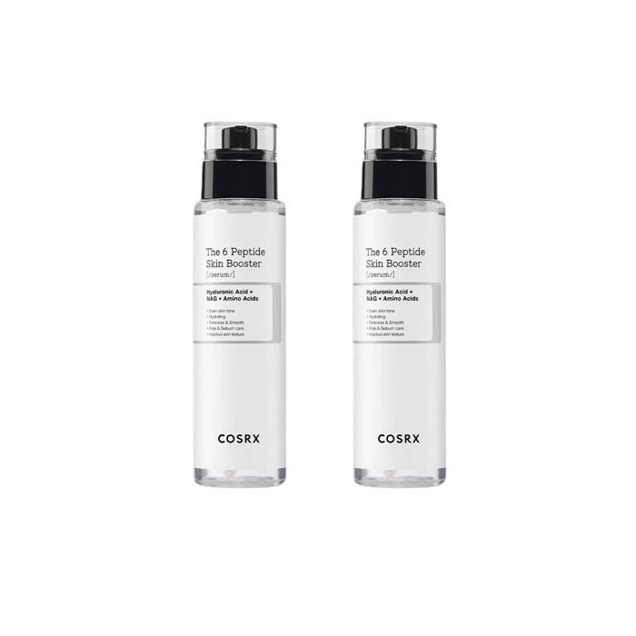 COSRX - The 6 Peptide Skin Booster Serum - 150ml (2ea) Set - black