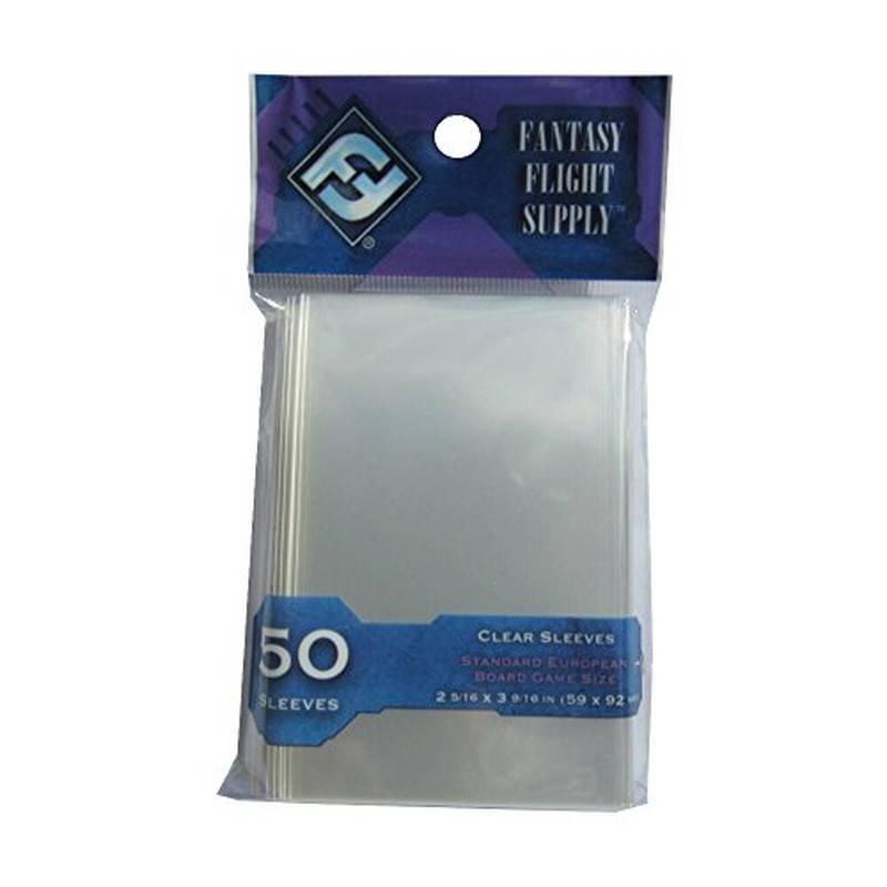 500 Fantasy Flight Games Standard European Board Game Size Sleeves...