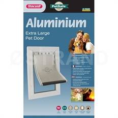 Hundedør Staywell 660 X-Large Aluminium Hvid max. 100 kg
