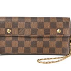 Louis Vuitton Vintage, Pre-owned, Dame, Brun, ONE SIZE, Uld, Pre-owned Canvas punge - ONE Size