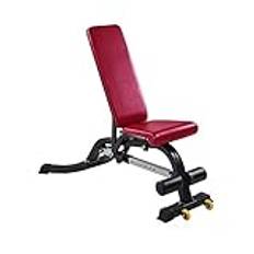 Liten Hantel Viktbänk Hem Fitness Professionell Utrustning Hantel Bänk Justerbar Multi-Function Supine Board Kommersiellt Gym Fitness Hantel,