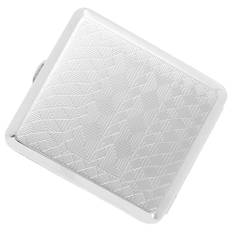 Angelo Angelo Cigaretetui - 18 King Size - Chrome Decor Rubber