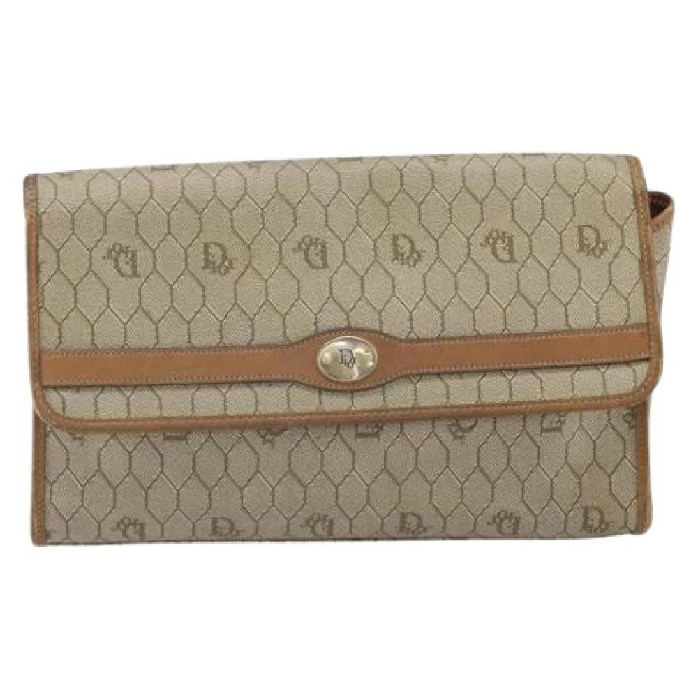 Dior Vintage - Pre-owned Vintage honeycomb axelremsväska Vintage - Dam - ONE Size - Läder