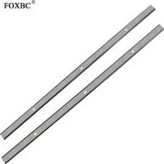 Foxbc 13 &quot; 332mm hss knivhyvelblad för metabo dh 330 interskol träbearbetningsverktyg - set of 2