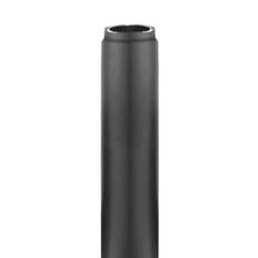 Halvisoleret røgrør Ø150 - 1000mm. m. rens