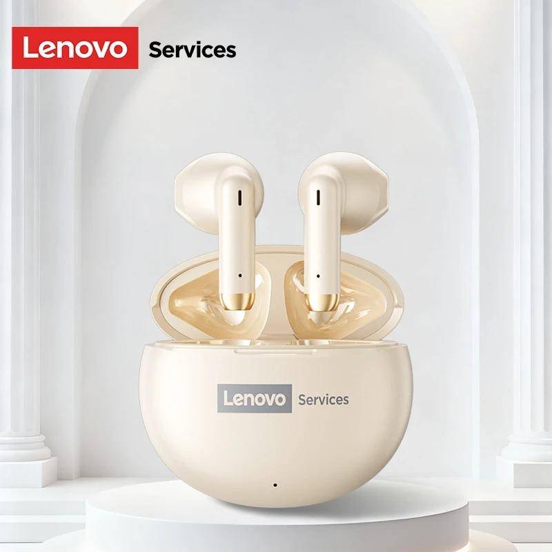 Original Lenovo LES102 Ear Clip Wireless Bluetooth Earphones Open Ears Earbuds Lightweight 0.06s Low Latency Music Headset Waterproof New