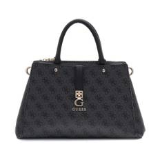 Guess, Taske, Dame, Sort, ONE SIZE, Uld, Coal Logo Skuldertaske Zamira Hobo