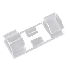 20Pcs Self Adhesive Cable Clips Organizer TV PC Wire Cord Holder for Network Cable HouseholdM M(59cm / 23.2in Long)