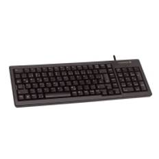 CHERRY G84-5200 XS Complete Keyboard - Tangentbord - PS/2, USB - QWERTY - amerikansk - svart