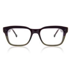 LA Eyeworks Duke Minus 271 55 Briller Mænd Grøn - Burgundy Olive Green Two-Tone - 55mm