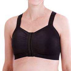 Postoperativ BH, Mirabelle, Frontlukning, Sort-Medium
